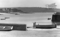 The Harbour From The Victory Inn c.1955, St Mawes