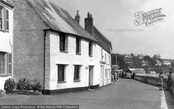 Photo of St Mawes, The Old Court House And Marine Parade c.1955