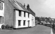 The Old Court House And Marine Parade c.1955, St Mawes