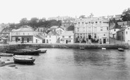 St Mawes, the Quayside 1904