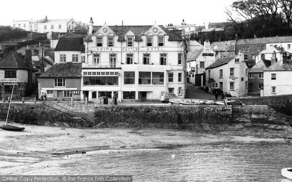 Photo of St Mawes, The Ship And Castke Hotel c.1955