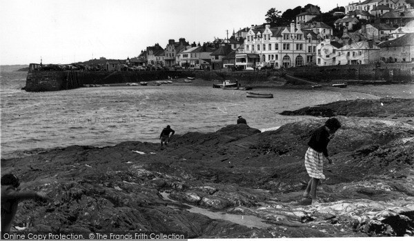 Photo of St Mawes, The Ship And Castle Hotel c.1955