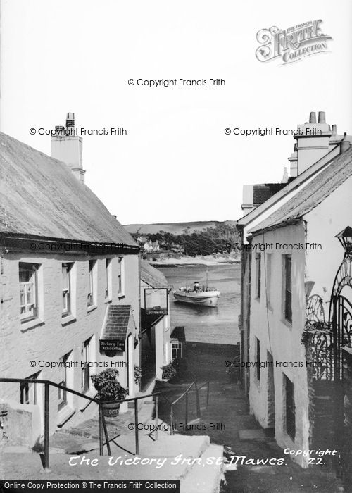 Photo of St Mawes, The Victory Inn c.1950