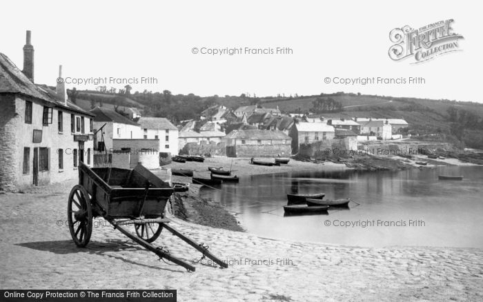 Photo of St Mawes, The Village 1890