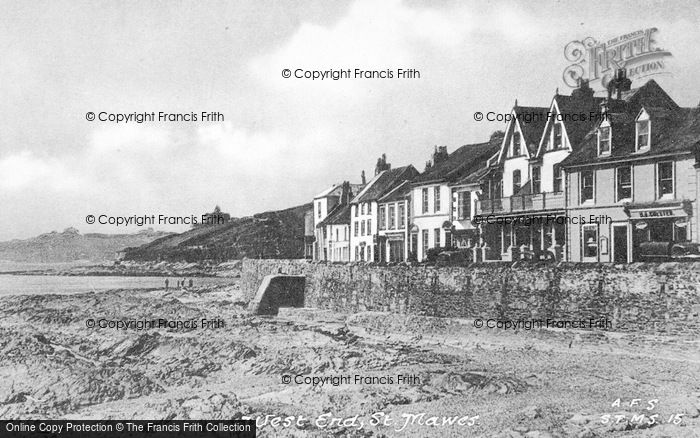 Photo of St Mawes, West End c.1955