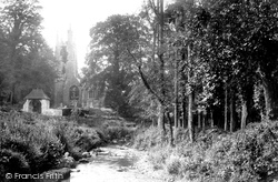 Church And Lychgate 1894, St Mawgan