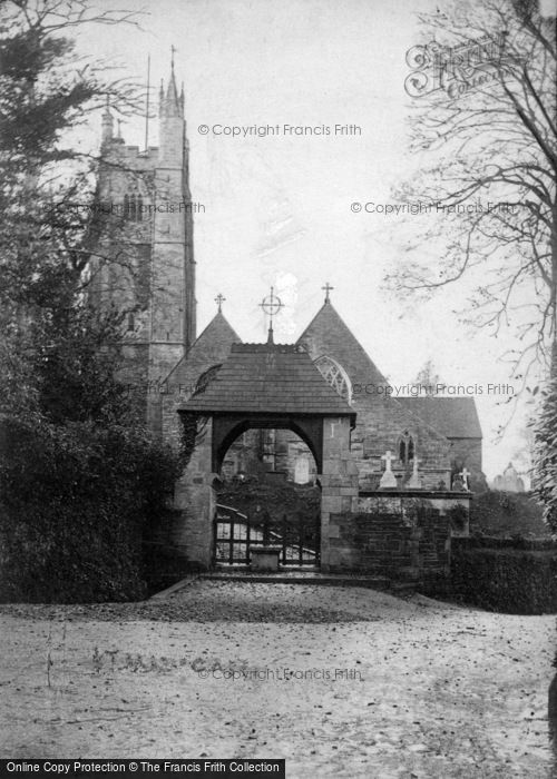 Photo of St Mawgan, Church And Lychgate c.1900