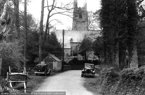 Photo of St Mawgan, Church c.1955