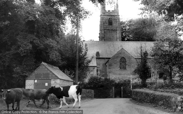 Photo of St Mawgan, Church c.1955