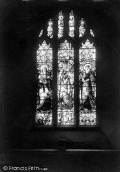 Church, Madonna Window 1907, St Mawgan