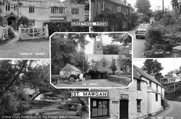 Photo of St Mawgan, Composite c.1960