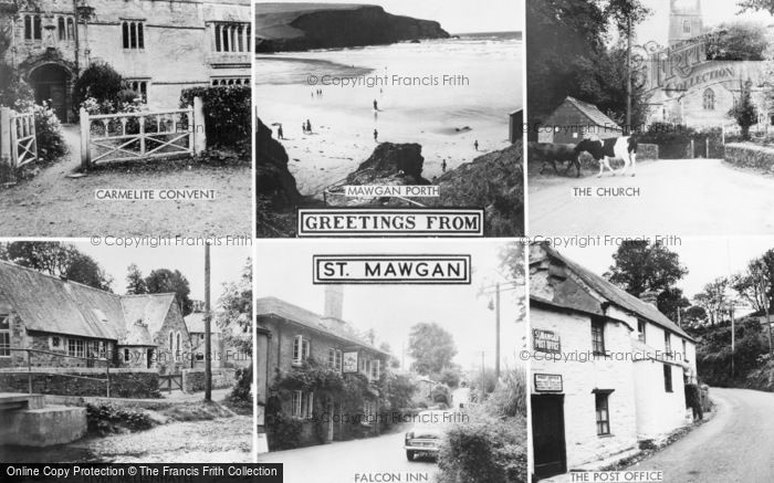 Photo of St Mawgan, Composite c.1960