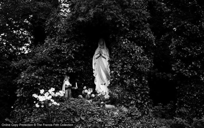 Photo of St Mawgan, Convent Grotto c.1955