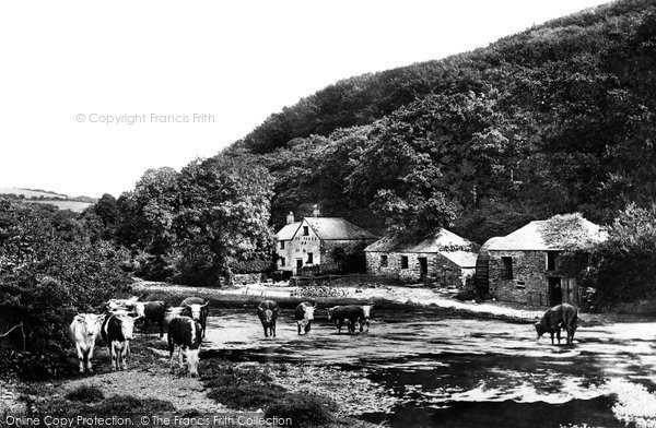 Photo of St Mawgan, Lawreys Mill 1887