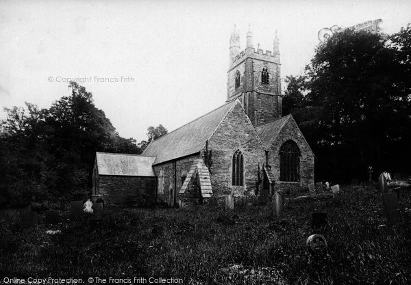 Photo of St Mawgan, The Church 1887
