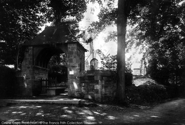 Photo of St Mawgan, The Church And Lychgate 1887
