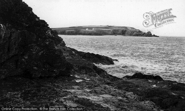 Photo of St Merryn, Mother Ivey's Bay From Cataclew Point c.1955