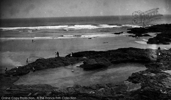 Photo of St Merryn, Treyarnon Bay Pool c.1955