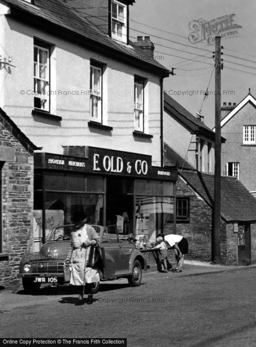 Photo of St Merryn, Village Shop c.1955