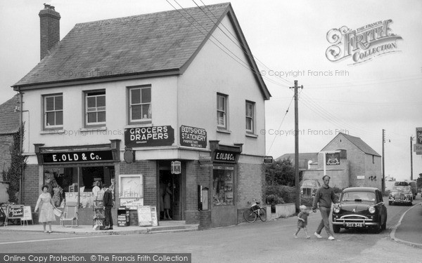 Photo of St Merryn, Village Store c.1955