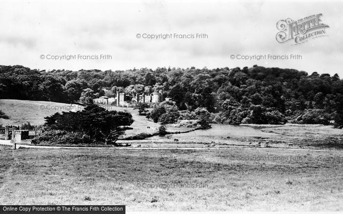 Photo of St Michael Caerhayes, Caerhayes Castle c.1950