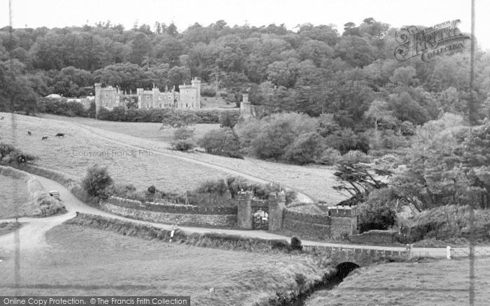 Photo of St Michael Caerhayes, Caerhayes Castle c.1955