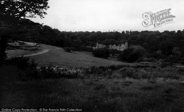 Photo of St Michael Caerhayes, Caerhayes Castle c.1955