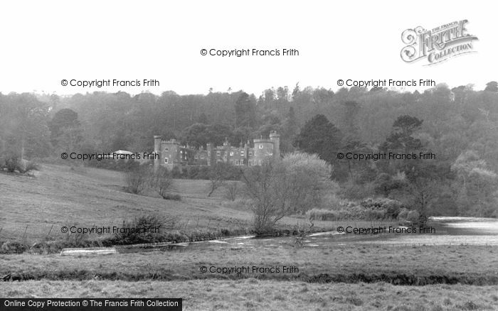 Photo of St Michael Caerhayes, Caerhays Castle c.1955