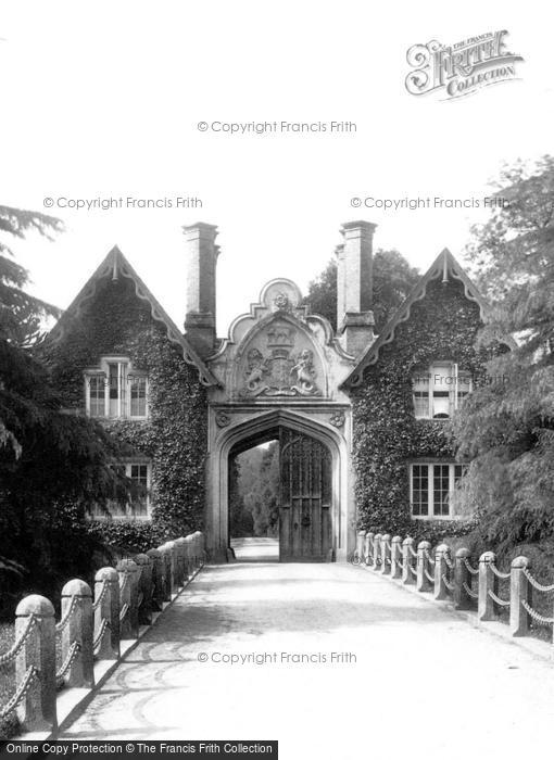 Photo of St Michael Penkivel, Approach To Tregothnan Lodge 1890