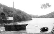 Boats At The Tregothnan Landing Place 1890, St Michael Penkivel