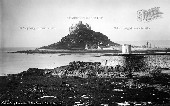 Photo of St Michael's Mount, 1890
