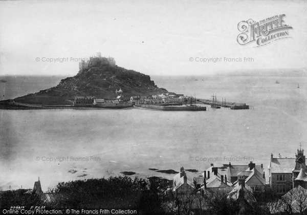 Photo of St Michael's Mount, 1890