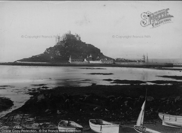 Photo of St Michael's Mount, 1890