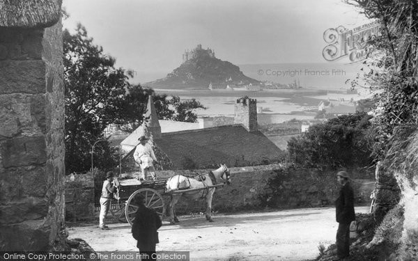 Photo of St Michael's Mount, 1890