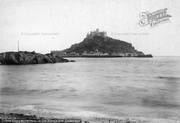 Photo of St Michael's Mount, 1893