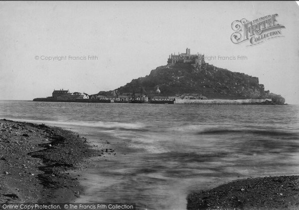 Photo of St Michael's Mount, 1893