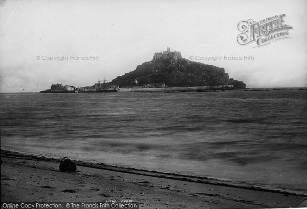 Photo of St Michael's Mount, 1893