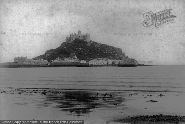 Photo of St Michael's Mount, 1895