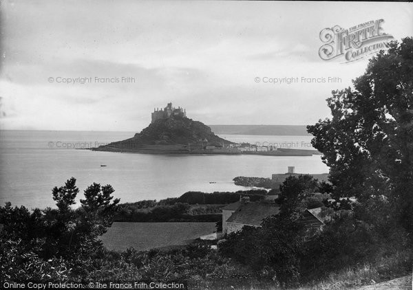 Photo of St Michael's Mount, 1895