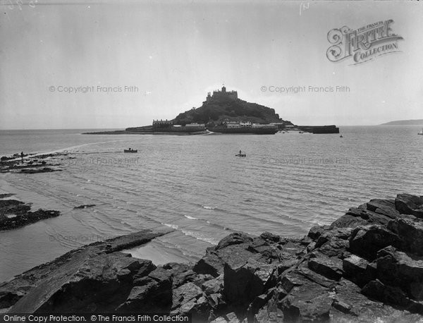 Photo of St Michael's Mount, 1928