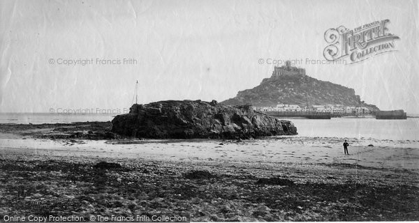 Photo of St Michael's Mount, c.1871