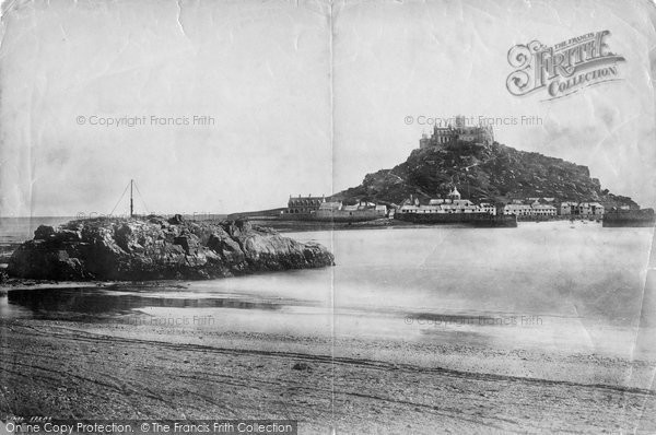 Photo of St Michael's Mount, c.1879