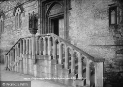 Castle, Old Cross And Norman Door 1908, St Michael's Mount