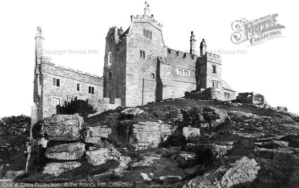 Photo of St Michael's Mount, The Castle 1908