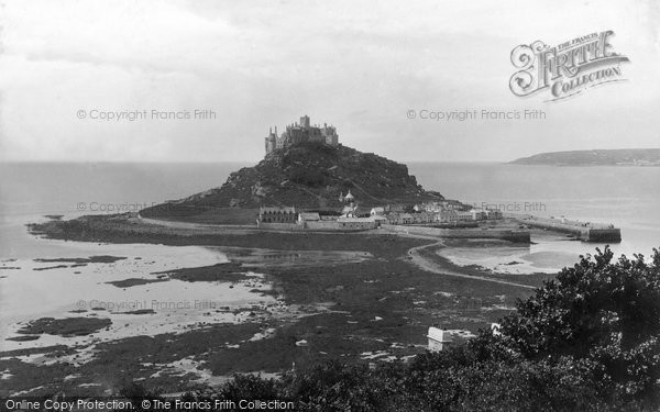 Photo of St Michael's Mount, The Causeway 1895