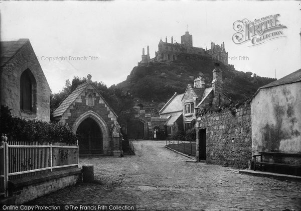 Photo of St Michael's Mount, The Entrance Gateway 1908