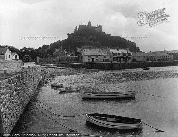Photo of St Michael's Mount, The Harbour 1928