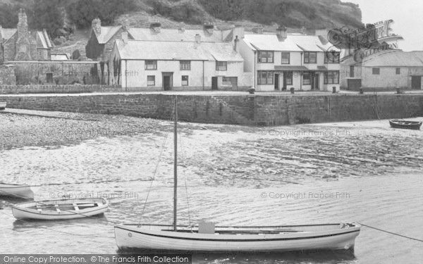 Photo of St Michael's Mount, The Harbour And Cottages 1928