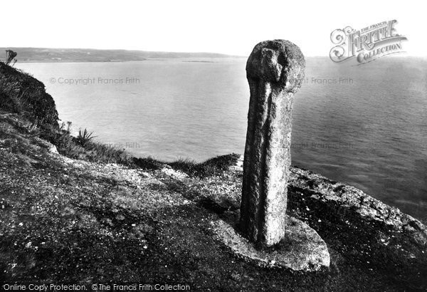 Photo of St Michael's Mount, The South Cross 1908
