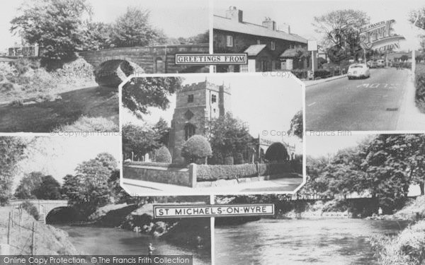 Photo of St Michael's On Wyre, Composite c.1960